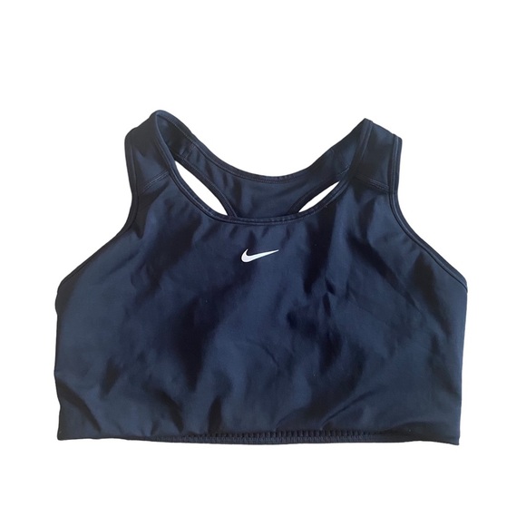 Nike Black Swoosh Sports Bra Women's XXL - Picture 1 of 3